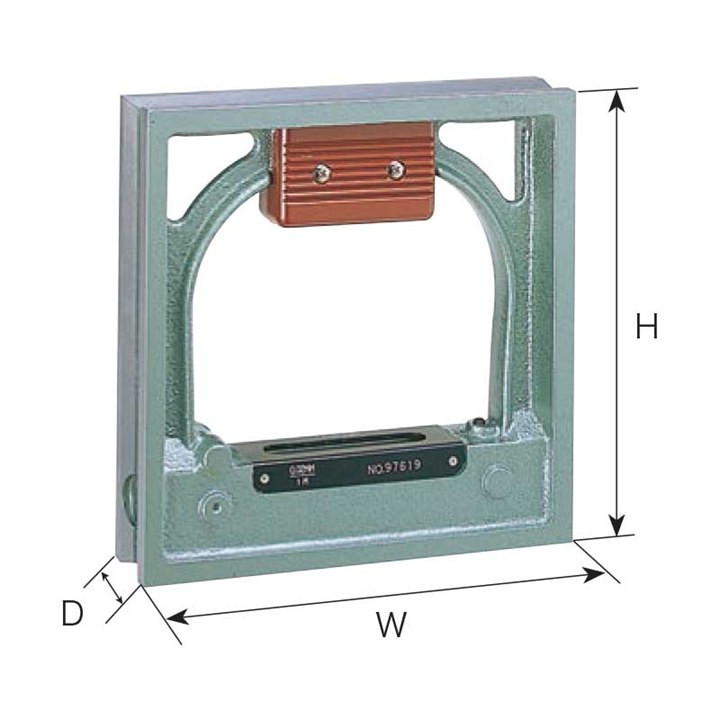 Nivo khung 150x150mm , 0.1mm ( 541-1501 )