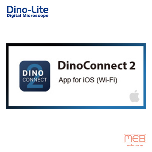 Phần mềm Dino Connect 2 kết nối không dây cho điện thoại iOS