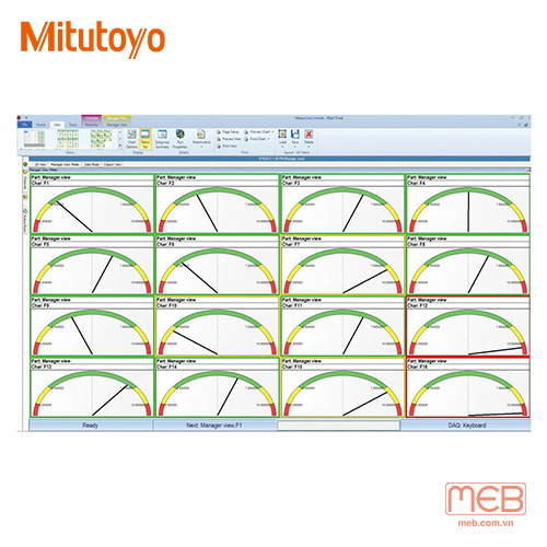 Phần mềm quản lý dữ liệu MeasurLink Process Manager Mitutoyo