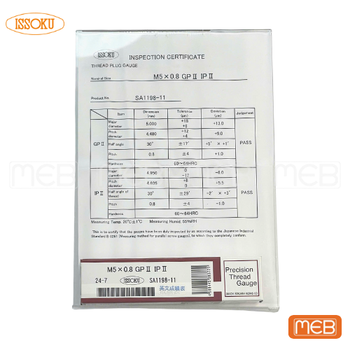 M5x0.8 (2).png Giấy chứng nhận dưỡng kiểm ren ISSOKU